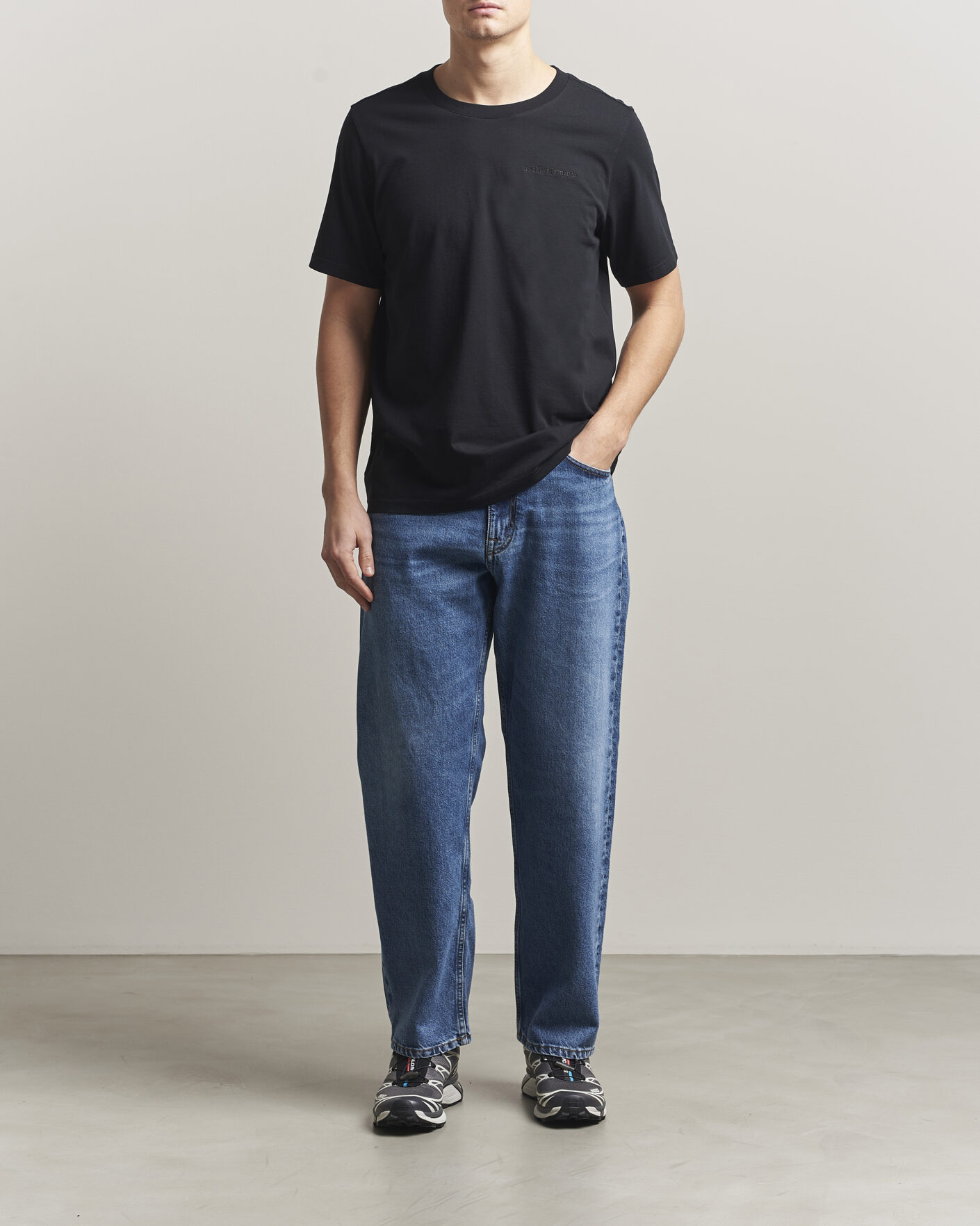 Men | T-Shirts | Peak Performance | Original Crew Neck T-Shirt Black