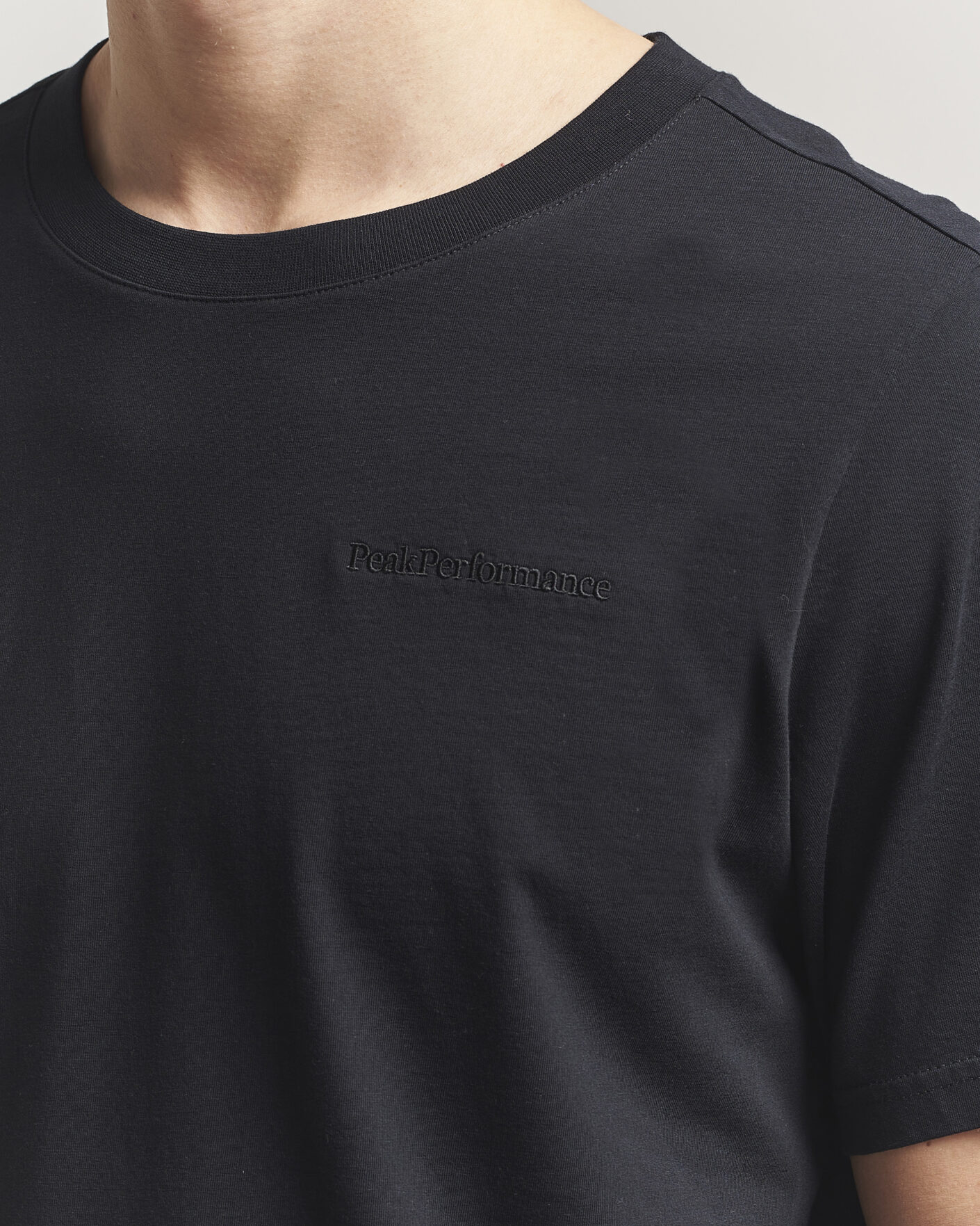 Men | T-Shirts | Peak Performance | Original Crew Neck T-Shirt Black