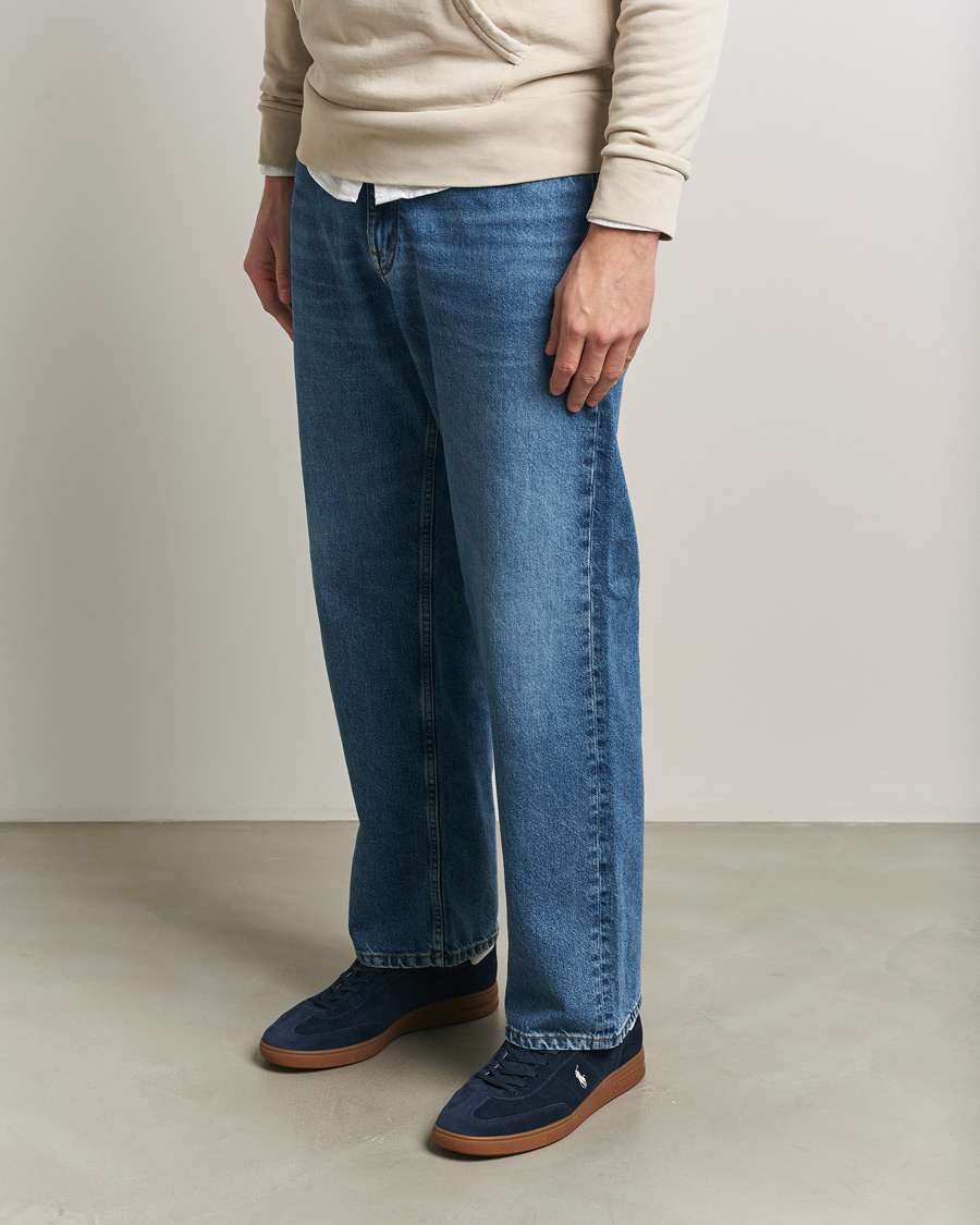 Men | Sneakers | Polo Ralph Lauren | Bedford Suede Sneakers Navy/Deckwash White