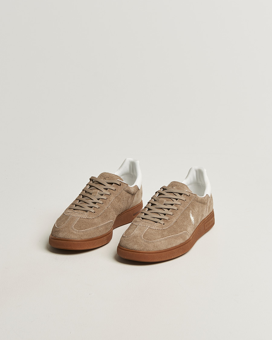 Men | Sneakers | Polo Ralph Lauren | Bedford Suede Sneakers Dirty Buck/White