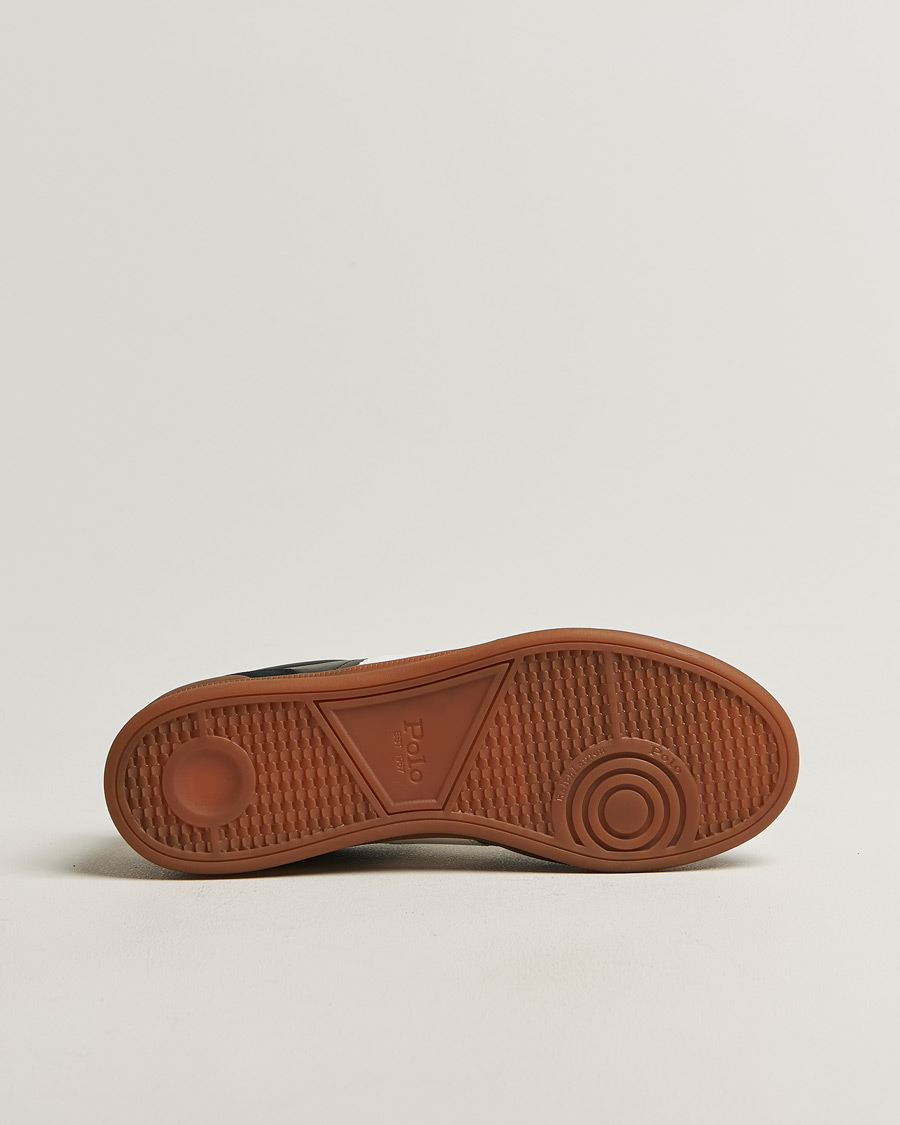 Men | Sneakers | Polo Ralph Lauren | Aera Leather/Suede Sneakers Black/White