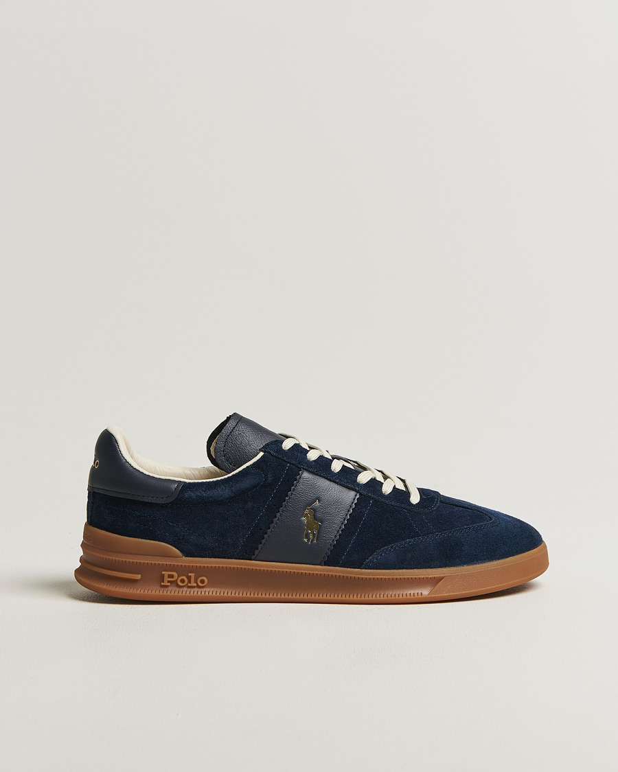 Men | Sneakers | Polo Ralph Lauren | Aera Suede Sneakers Hunter Navy