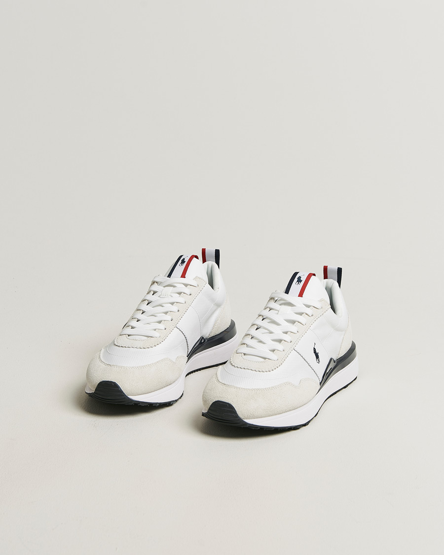 Men | Sneakers | Polo Ralph Lauren | Train 89 Suede Sneakers White/Navy/Red