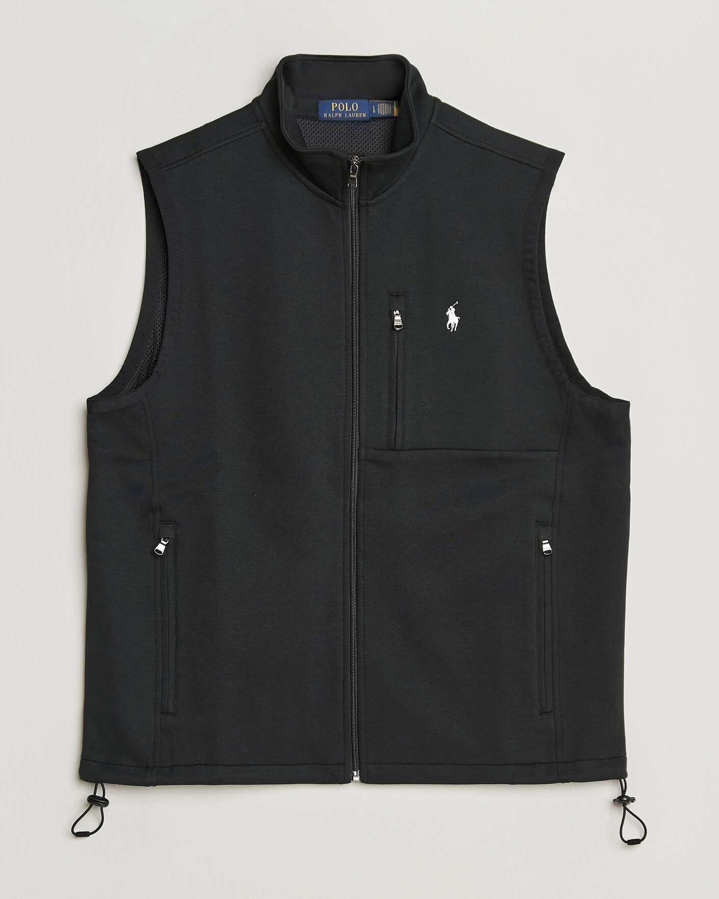 Men | Gilets | Polo Ralph Lauren | Double Knitted Vest Polo Black