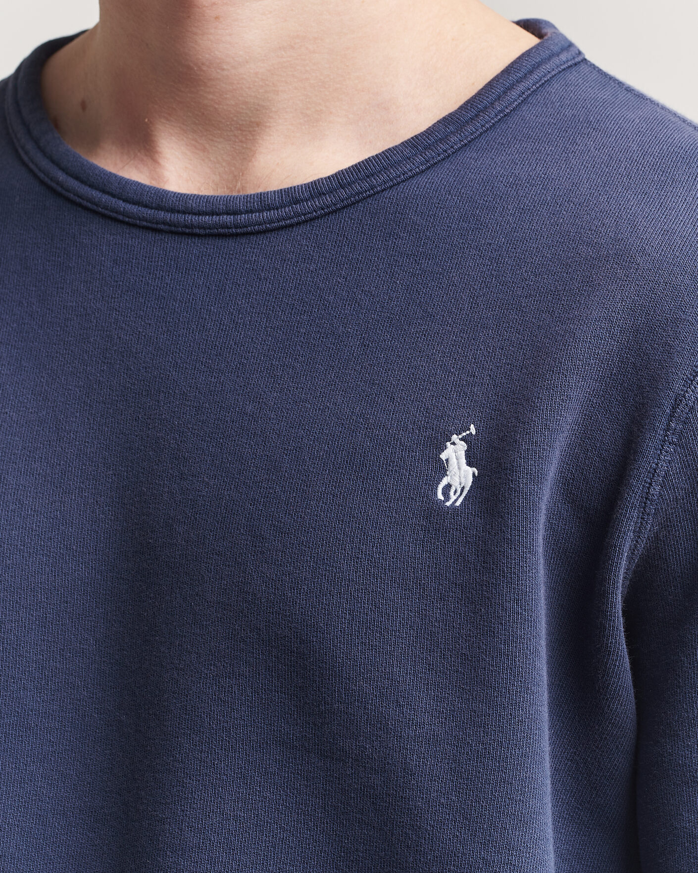 Men | Sweaters & Knitwear | Polo Ralph Lauren | Island Terry Sweatshirt Newport Navy