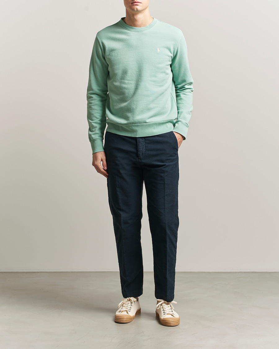 Men | Sweaters & Knitwear | Polo Ralph Lauren | Loopback Terry Sweatshirt Celadon