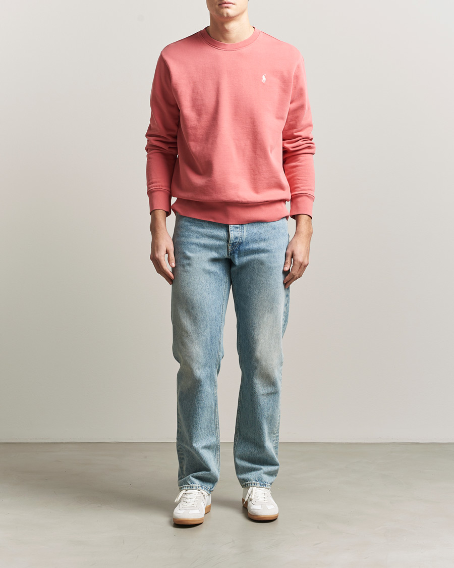 Men | Sweaters & Knitwear | Polo Ralph Lauren | Loopback Terry Sweatshirt Red Sky