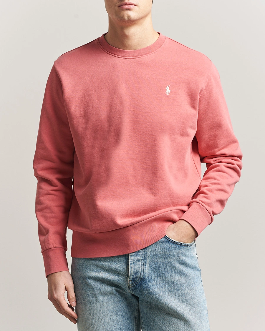Men | Sweaters & Knitwear | Polo Ralph Lauren | Loopback Terry Sweatshirt Red Sky