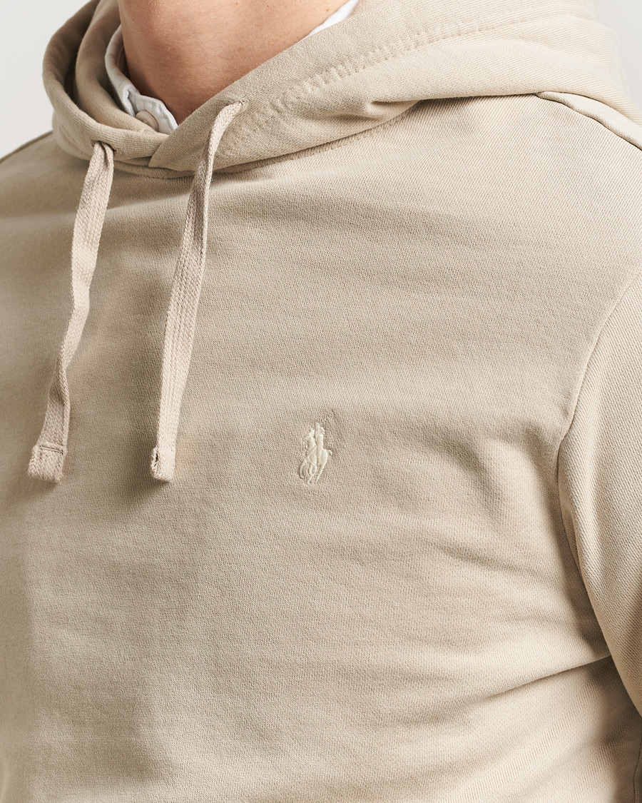 Men | Sweaters & Knitwear | Polo Ralph Lauren | Loopback Terry Hoodie Stoneware Grey