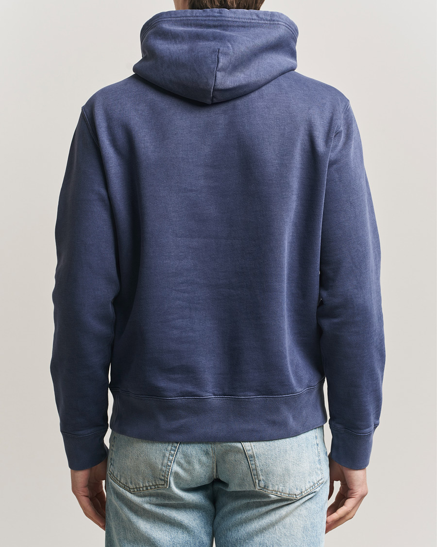 Men | Sweaters & Knitwear | Polo Ralph Lauren | Vintage Fleece Logo Hoodie Dark Cobalt