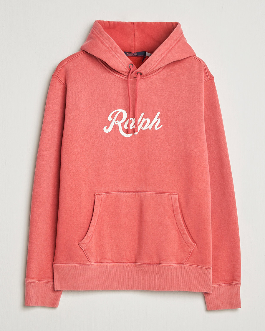 Men | Sweaters & Knitwear | Polo Ralph Lauren | Vintage Fleece Logo Hoodie Nantucket Red