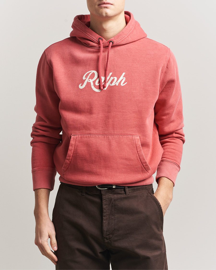 Men | Sweaters & Knitwear | Polo Ralph Lauren | Vintage Fleece Logo Hoodie Nantucket Red