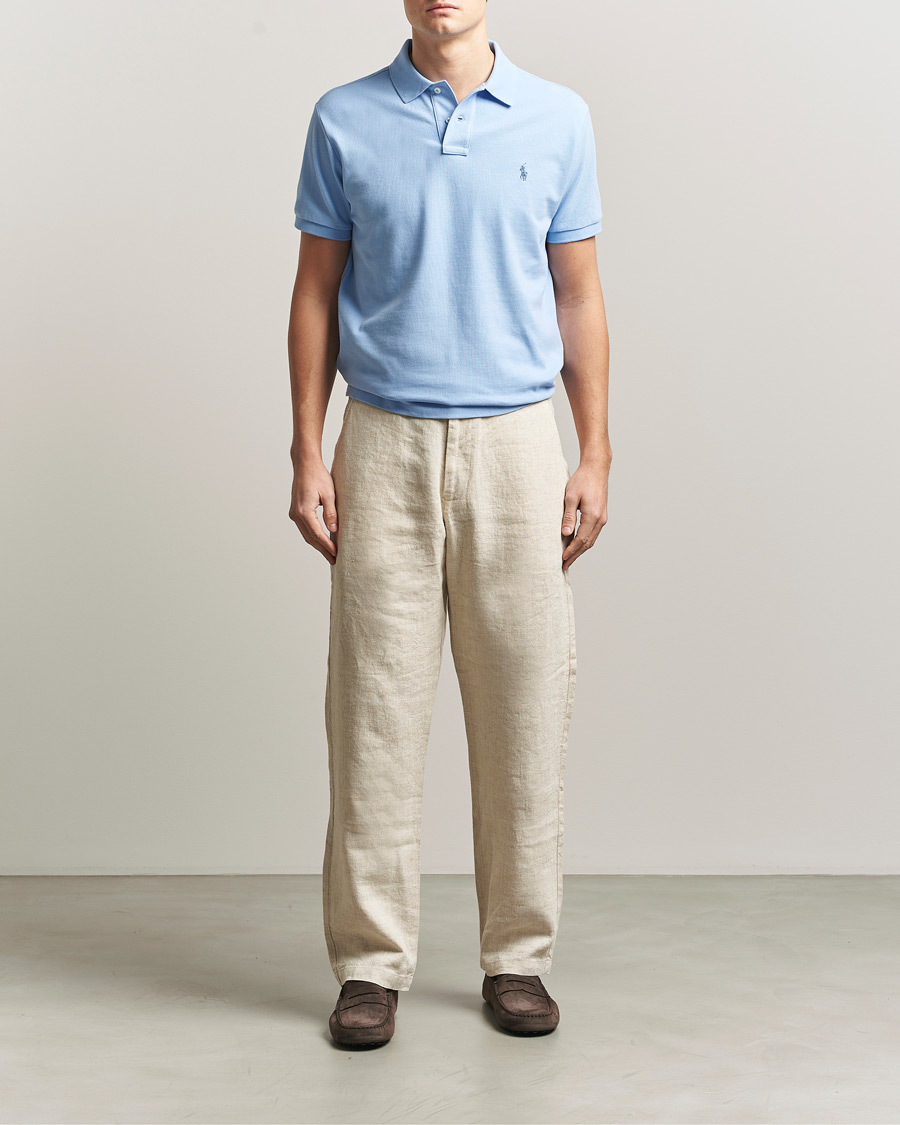 Men | Polo Shirts | Polo Ralph Lauren | Custom Slim Fit Polo Austin Blue