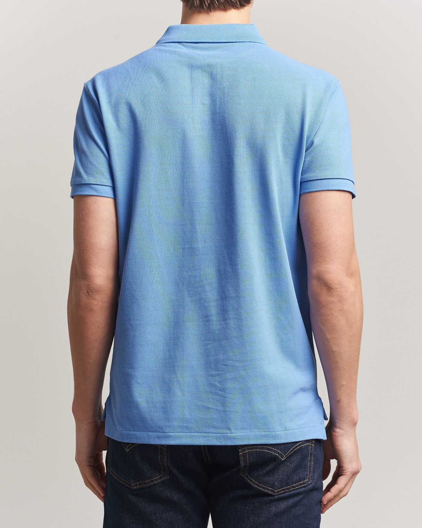 Men | Polo Shirts | Polo Ralph Lauren | Slim Fit Polo Harbour Island Blue