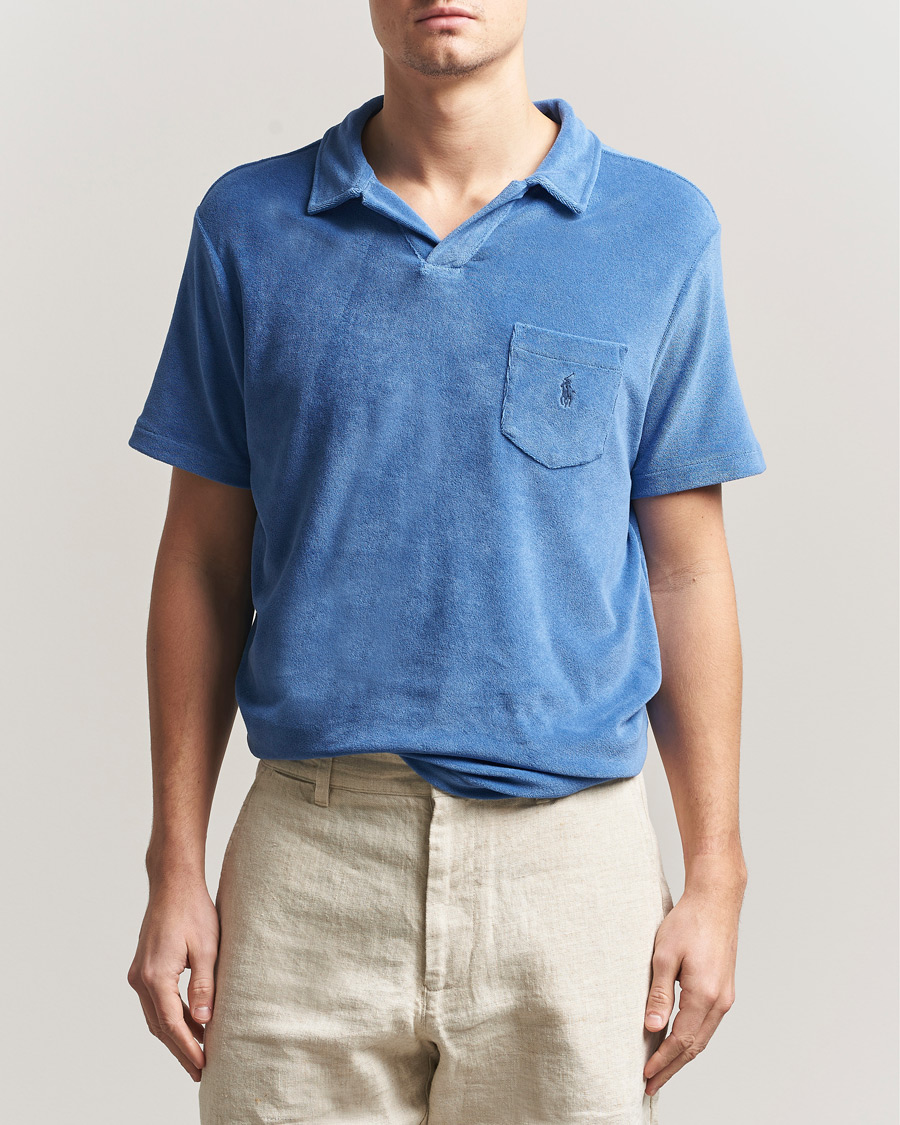 Men | Polo Shirts | Polo Ralph Lauren | Cotton Terry Polo Modern Royal