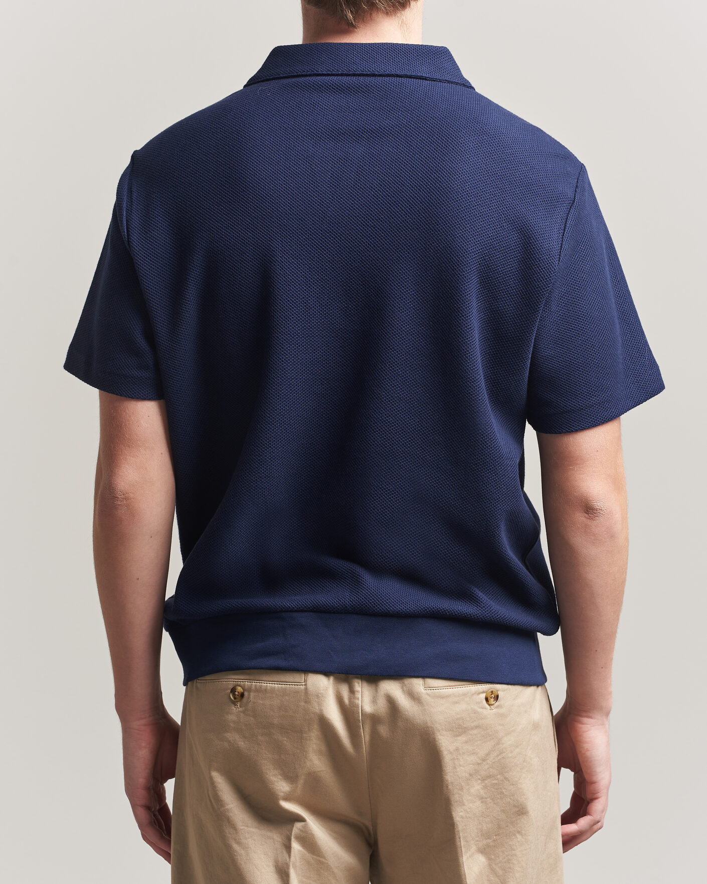 Men | Polo Shirts | Polo Ralph Lauren | Knitted Polo Cruise Navy