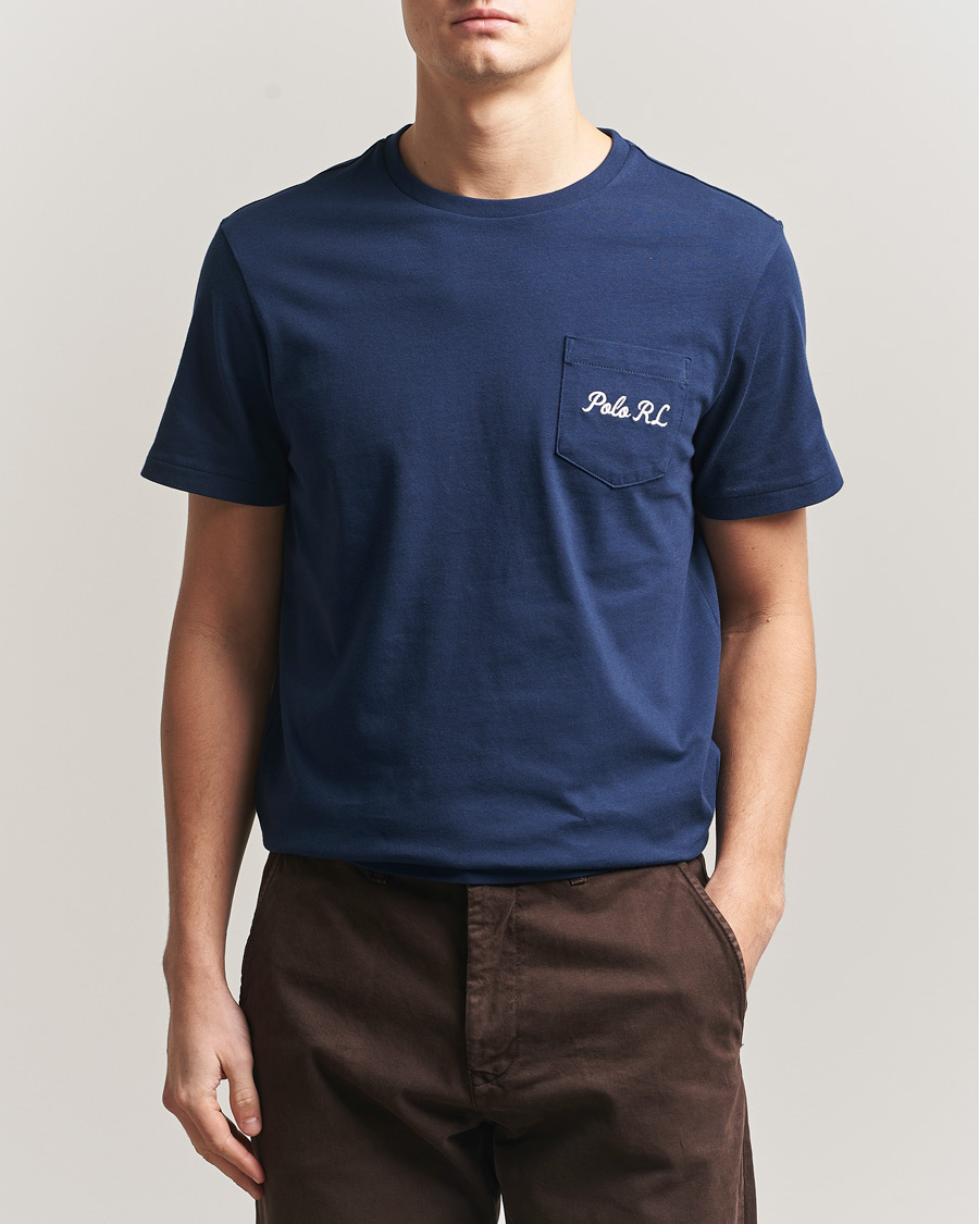 Men | T-Shirts | Polo Ralph Lauren | Jersey Bear T-Shirt Newport Navy
