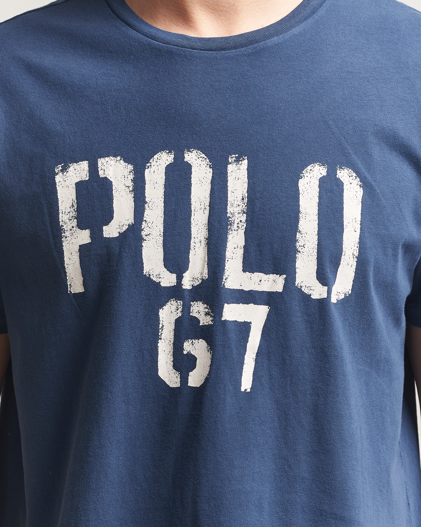 Men | T-Shirts | Polo Ralph Lauren | Jersey Logo T-Shirt Dark Cobalt