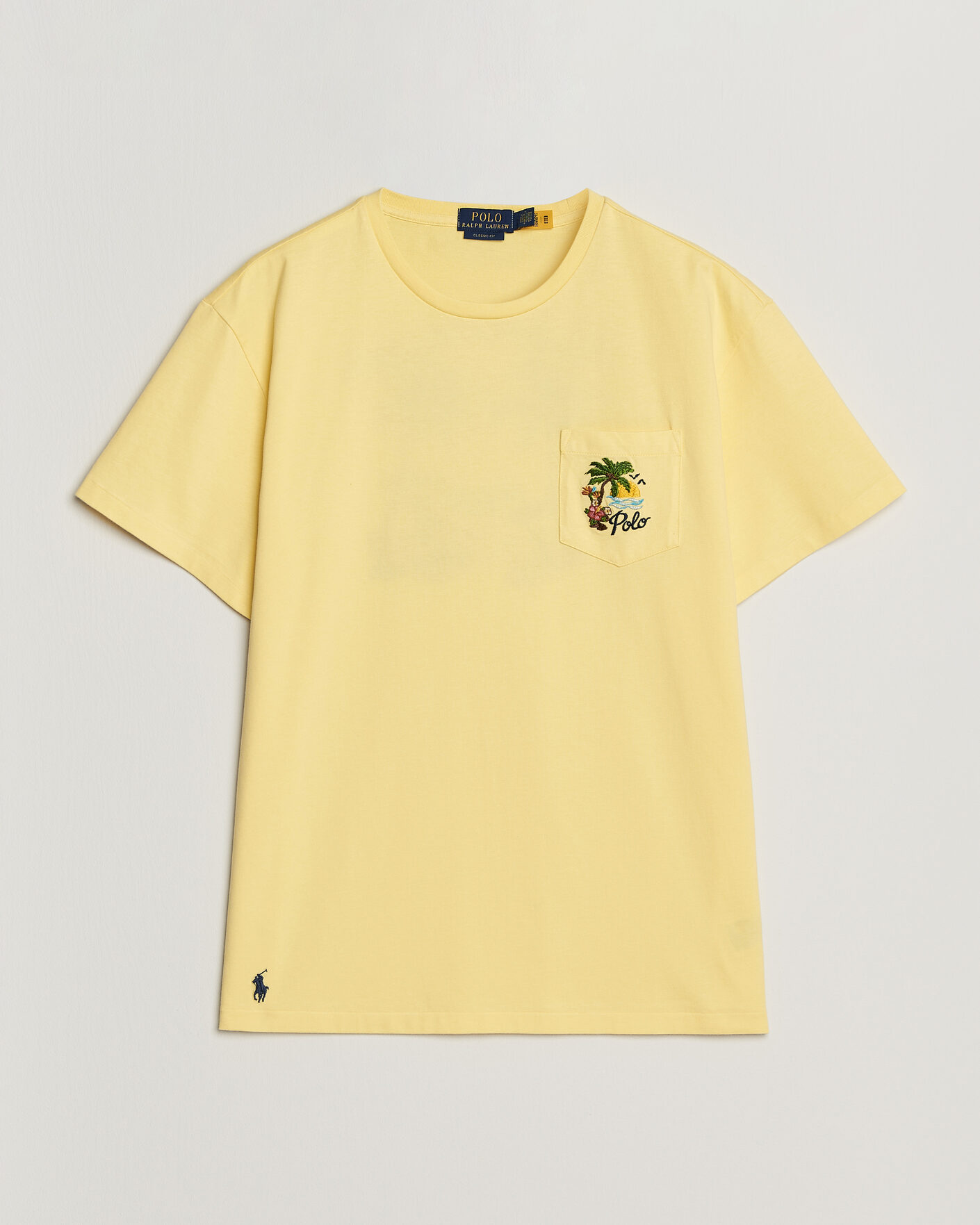 Men | T-Shirts | Polo Ralph Lauren | Jersey Printed T-Shirt Resort Gold