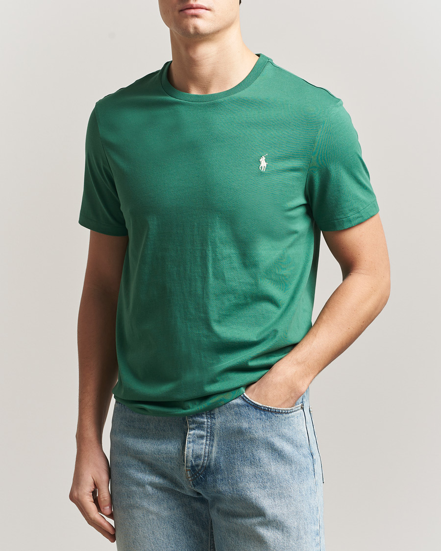 Men | T-Shirts | Polo Ralph Lauren | Crew Neck T-Shirt Antique Cream