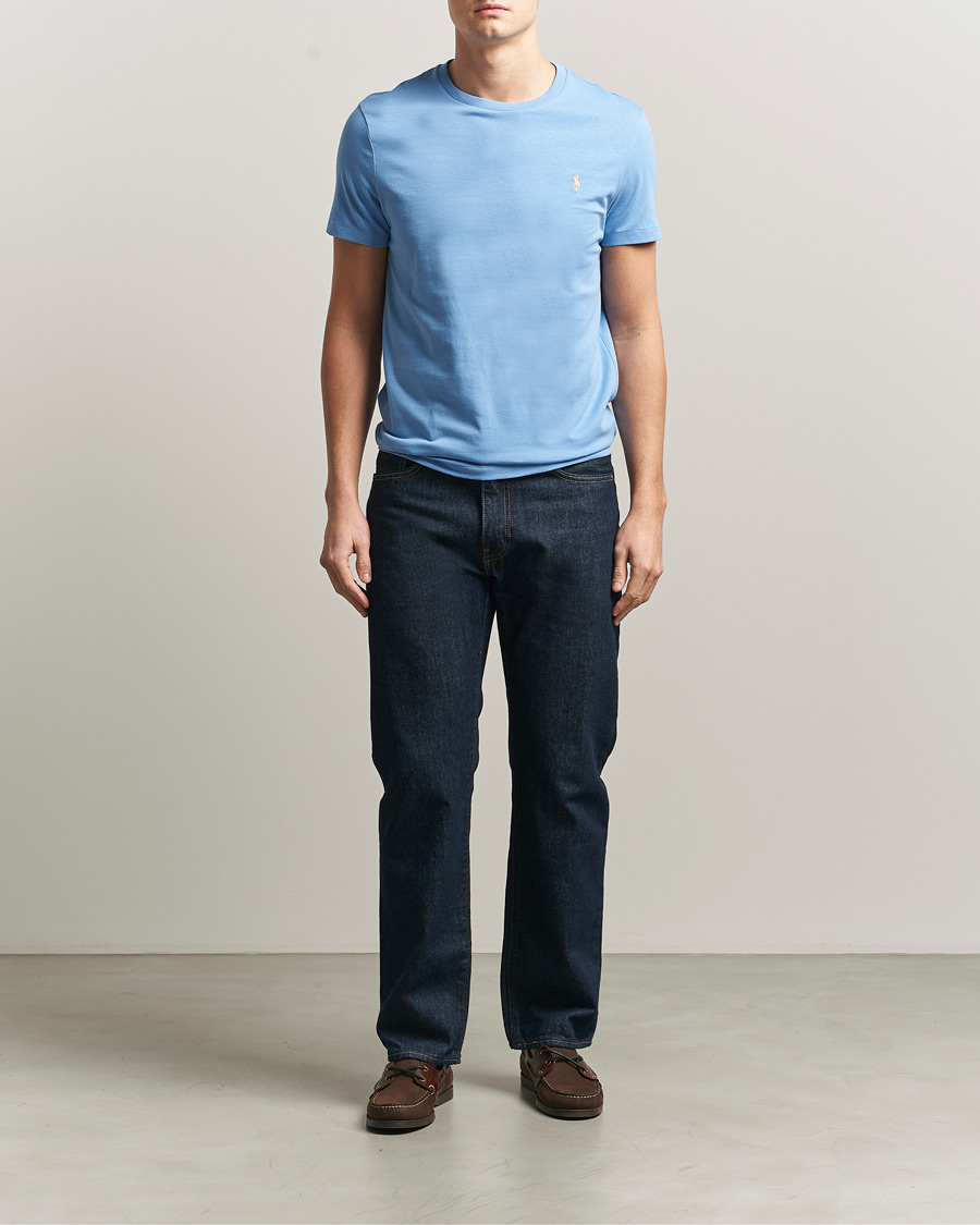 Men | T-Shirts | Polo Ralph Lauren | Crew Neck T-Shirt Bristol Blue