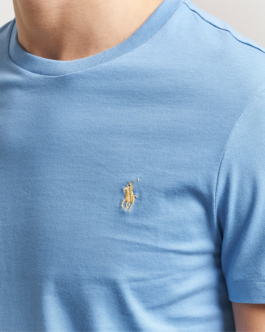Men | T-Shirts | Polo Ralph Lauren | Crew Neck T-Shirt Bristol Blue