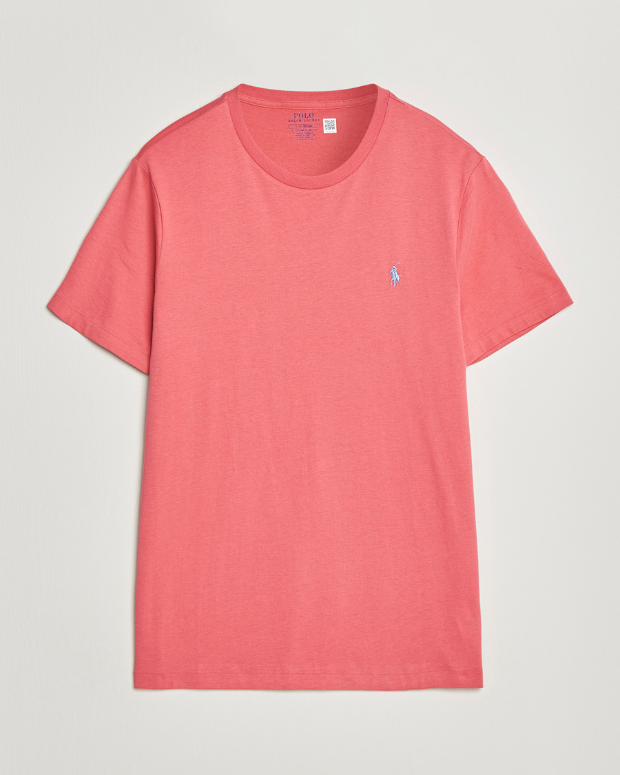 Men | T-Shirts | Polo Ralph Lauren | Crew Neck T-Shirt Red Sky
