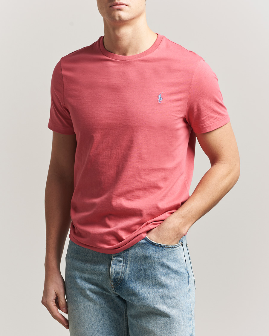 Men | T-Shirts | Polo Ralph Lauren | Crew Neck T-Shirt Red Sky
