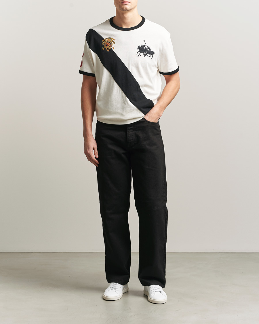 Men | T-Shirts | Polo Ralph Lauren | Jersey Logo T-Shirt Nevis/Polo Black