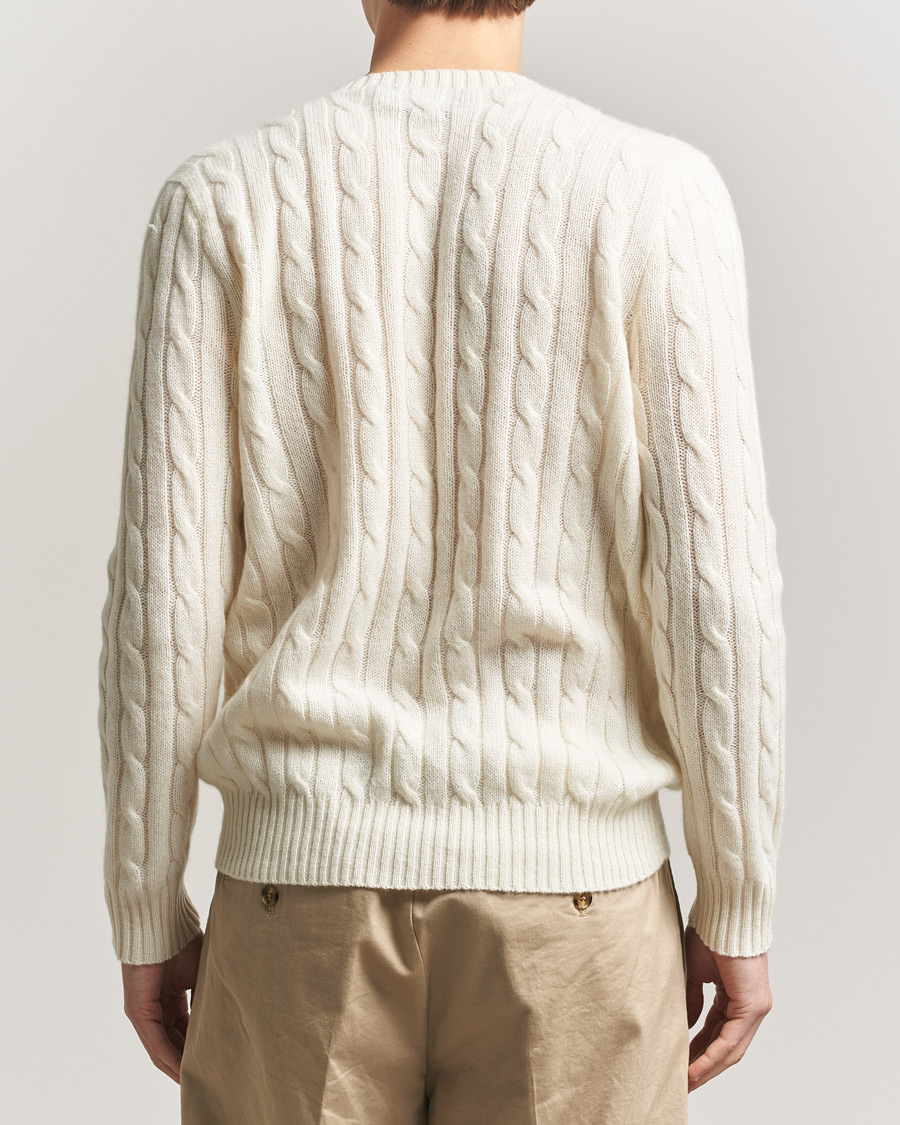 Men | Sweaters & Knitwear | Polo Ralph Lauren | Cashmere Sweater Cream
