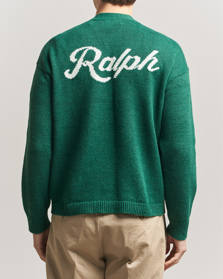 Men | Sweaters & Knitwear | Polo Ralph Lauren | Linen Blend Cardigan Bay Green