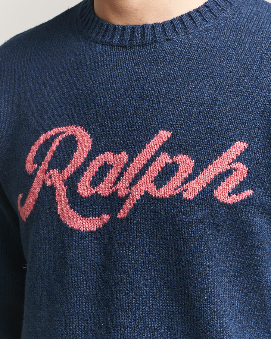 Men | Sweaters & Knitwear | Polo Ralph Lauren | Linen Blend Sweater Dark Cobalt