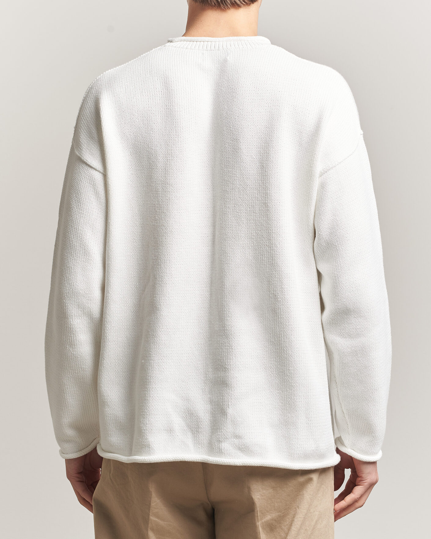 Men | Sweaters & Knitwear | Polo Ralph Lauren | Cotton Bear Sweater Deckwash White
