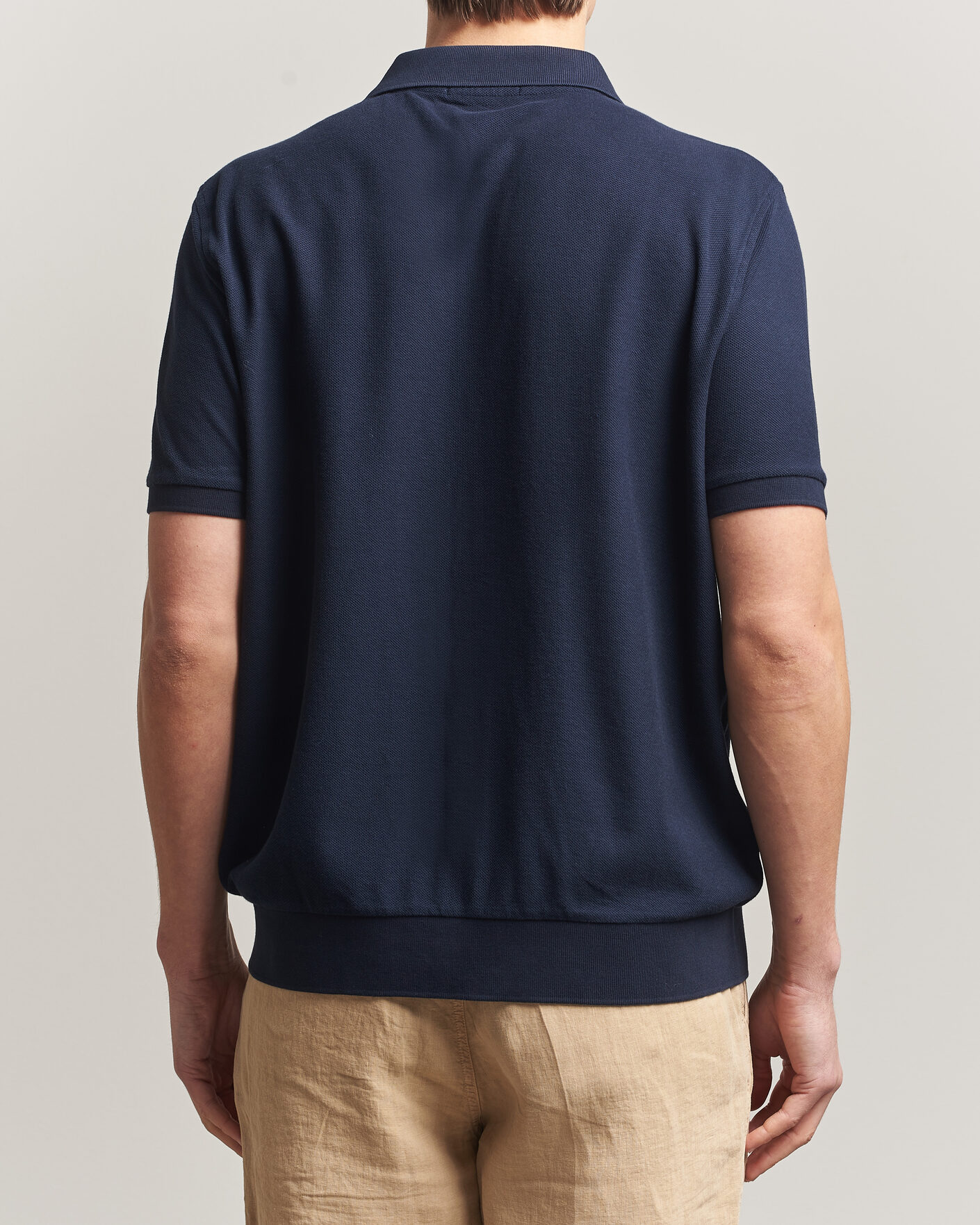 Men | Polo Shirts | Polo Ralph Lauren | Cotton Knitted Polo Aviator Navy