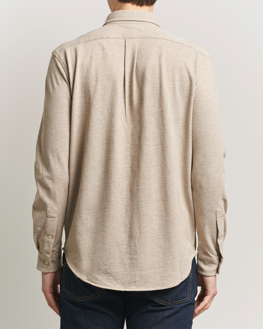 Men | Shirts | Polo Ralph Lauren | Featherweight Mesh Shirt Tuscan Beige