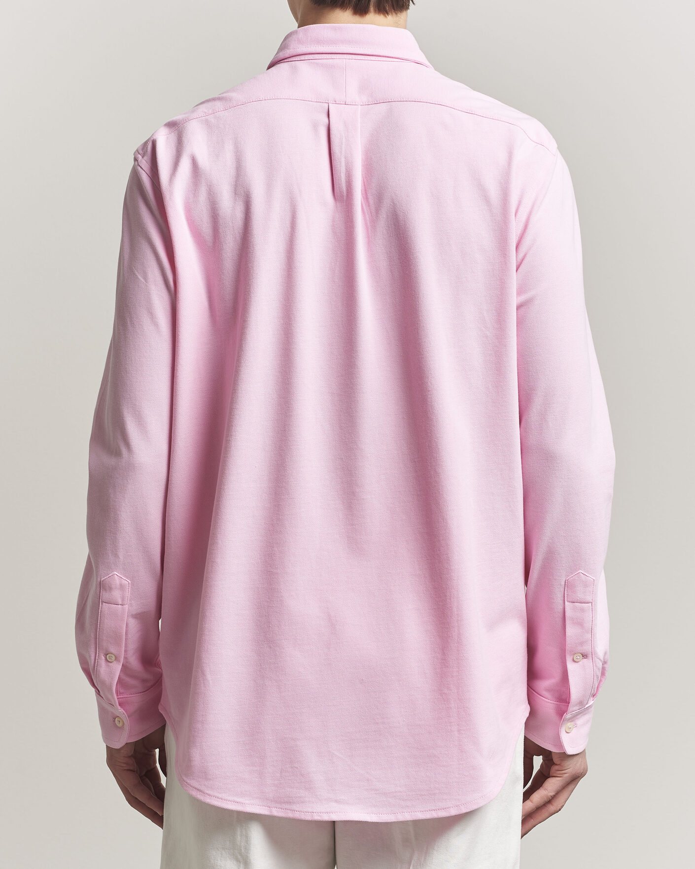 Men | Shirts | Polo Ralph Lauren | Featherweight Mesh Shirt Carmel Pink