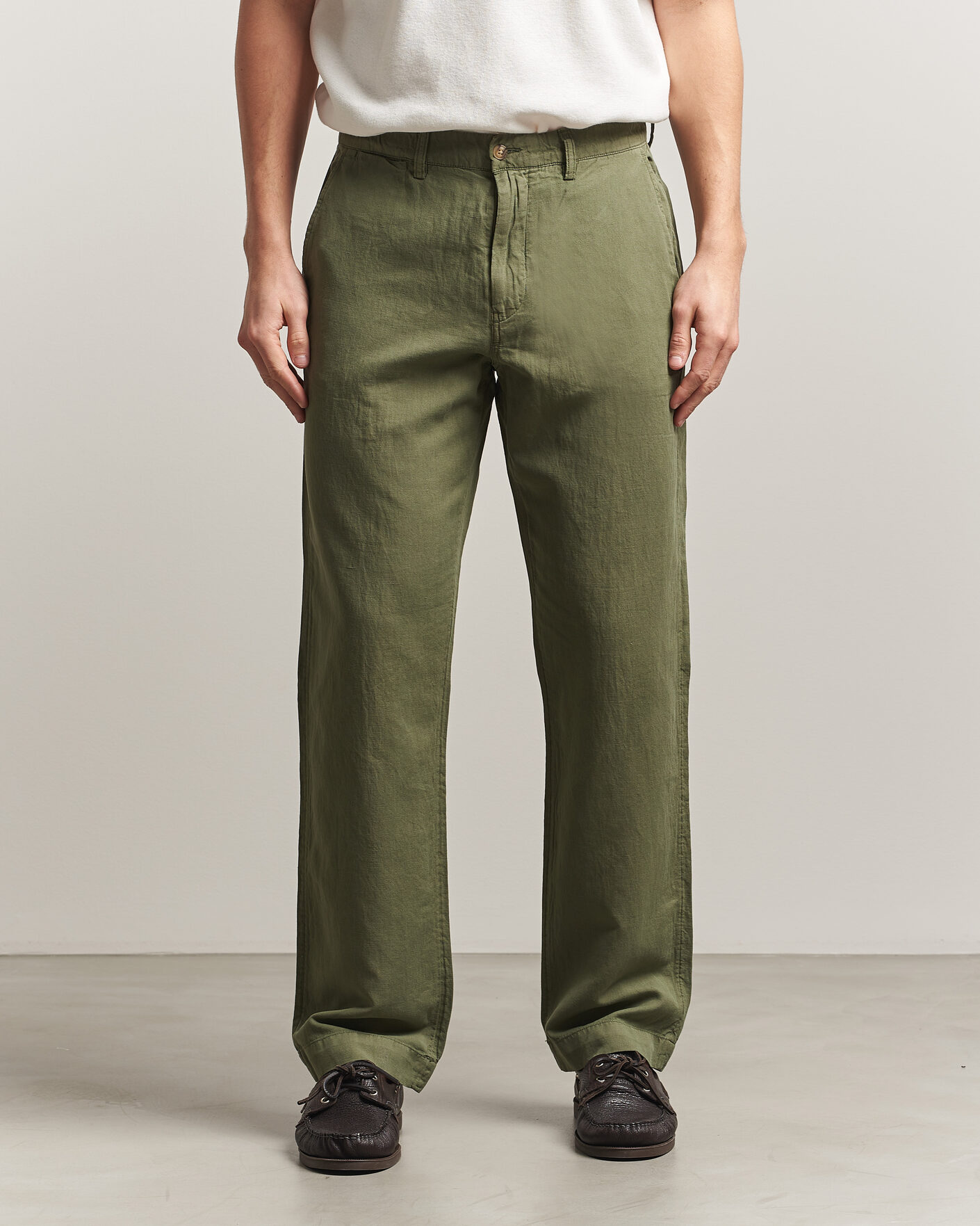 Men | Trousers | Polo Ralph Lauren | Linen Cotton Pants Garden Trail
