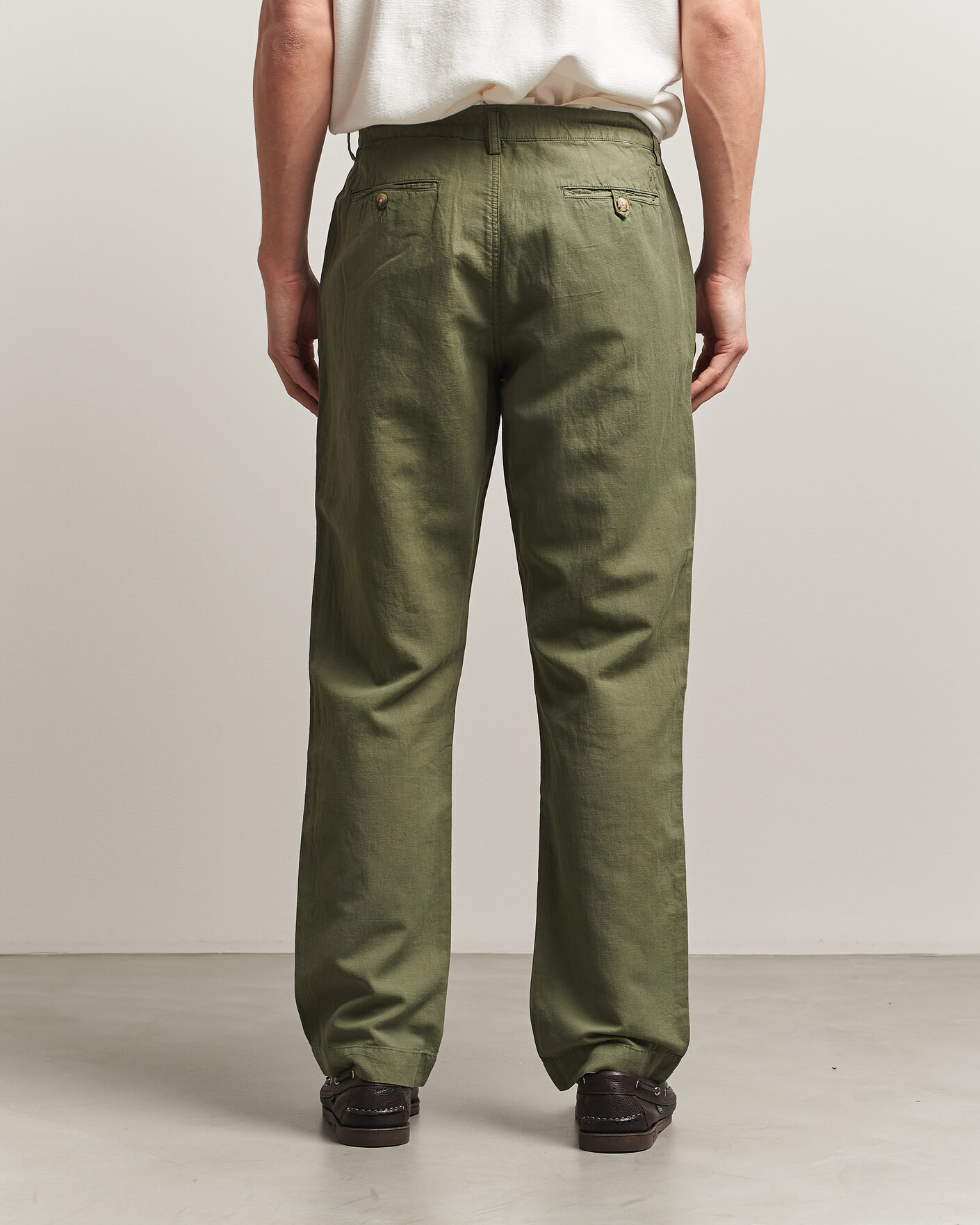 Polo Ralph Lauren Linen Cotton Pants Garden Trail at CareOfCarl.com
