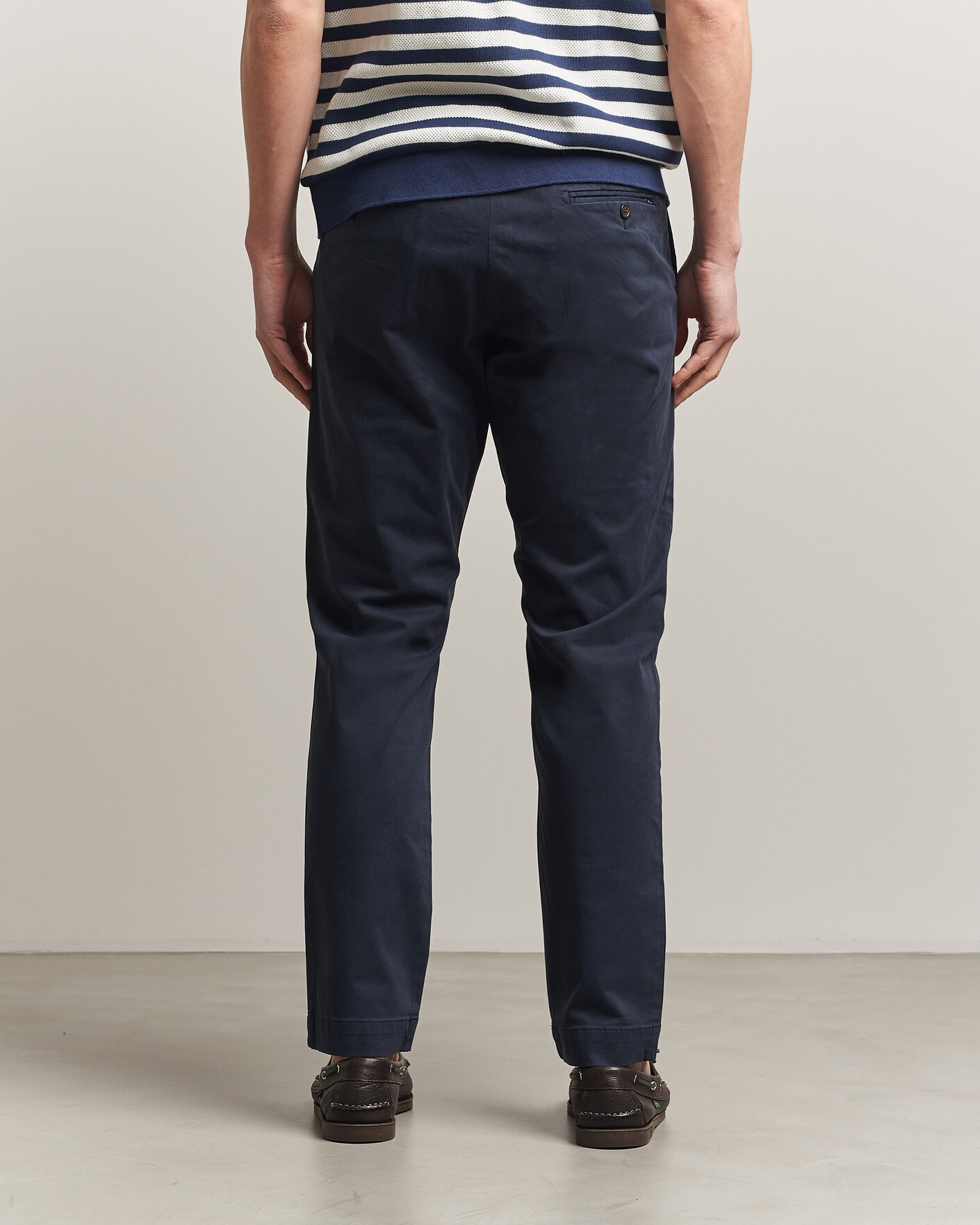 Men | Trousers | Polo Ralph Lauren | Jarrett Satin Chinos Aviator Navy
