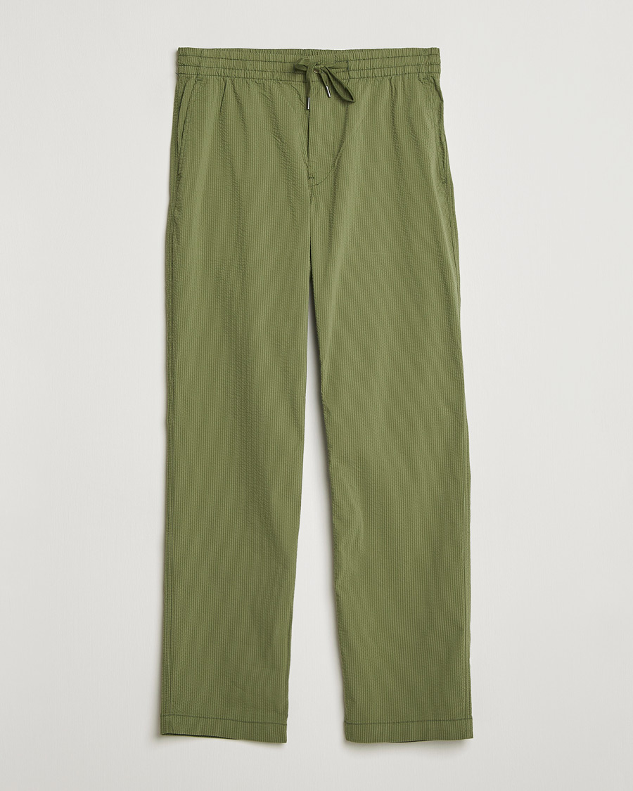 Polo Ralph Lauren Seersucker Pants Supply Olive at CareOfCarl.com
