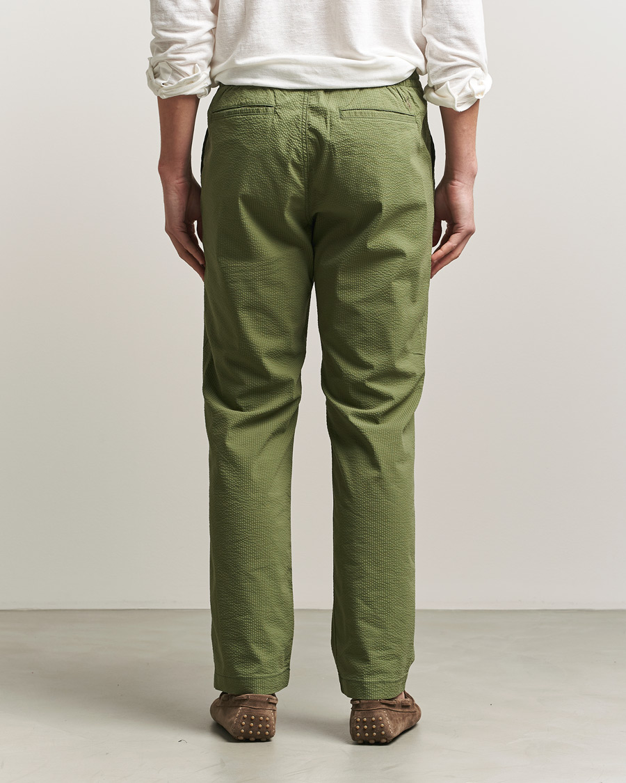 Polo Ralph Lauren Seersucker Pants Supply Olive at CareOfCarl.com