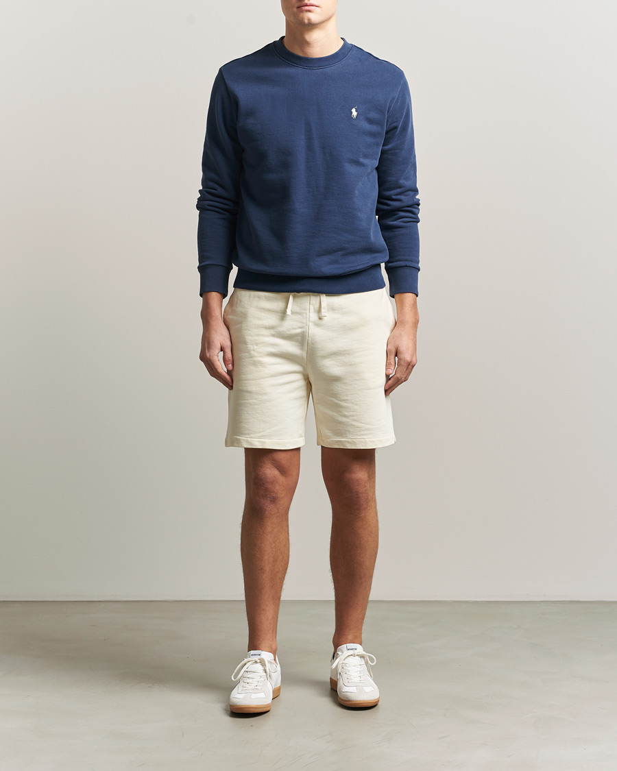 Men | Shorts | Polo Ralph Lauren | Loopback Terry Shorts Clubhouse Cream