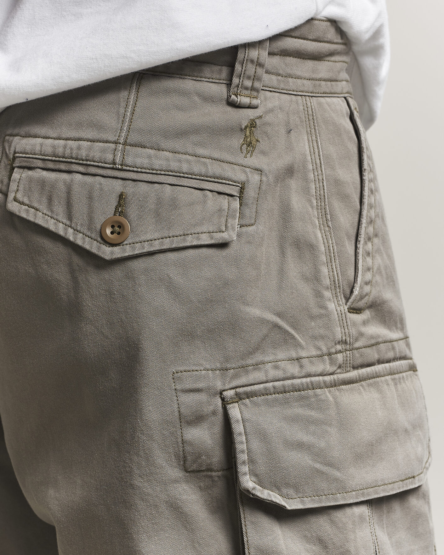 Men | Shorts | Polo Ralph Lauren | Twill Cargo Shorts Mountain Green