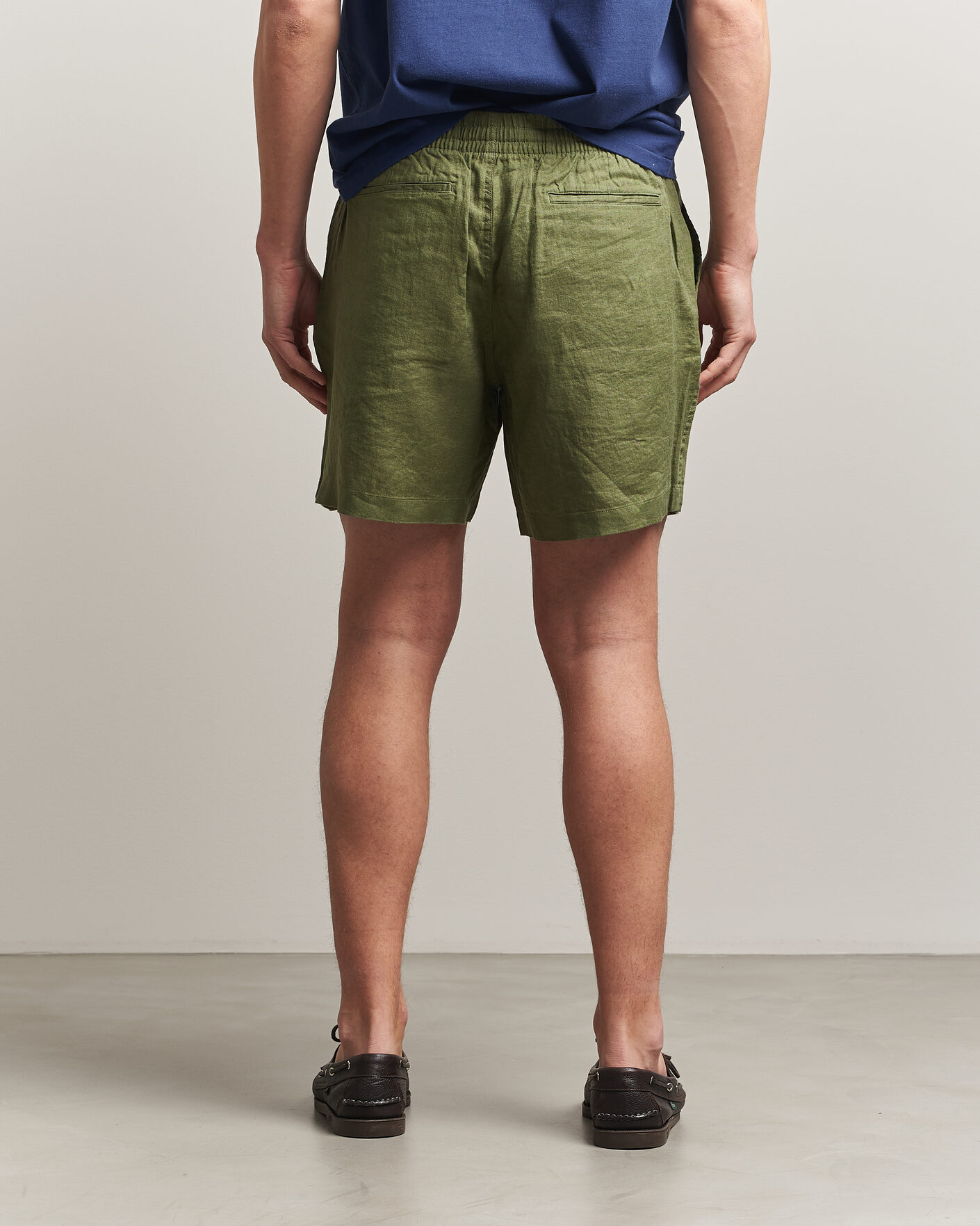 Men | Shorts | Polo Ralph Lauren | Dyed Linen Shorts Garden Trail