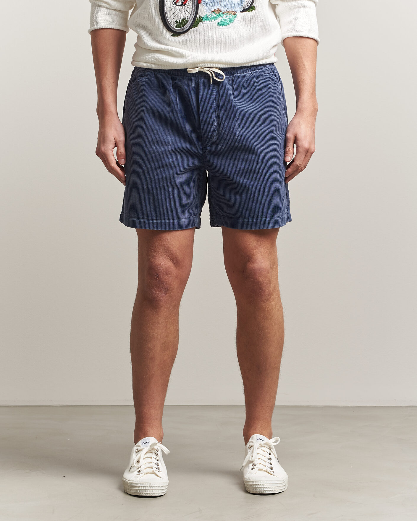Men | Shorts | Polo Ralph Lauren | Corduroy Shorts Boston Navy