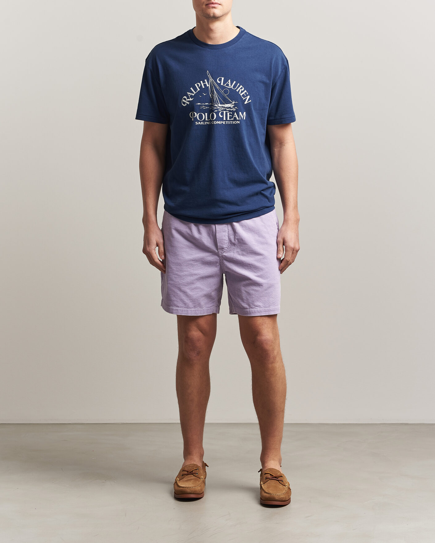 Men | Shorts | Polo Ralph Lauren | Corduroy Shorts Spring Iris