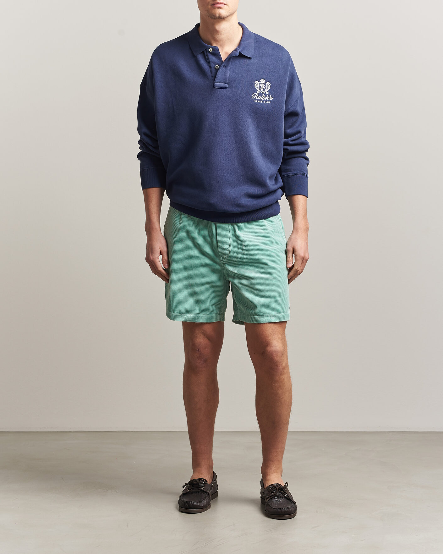 Men | Shorts | Polo Ralph Lauren | Corduroy Shorts Celadon
