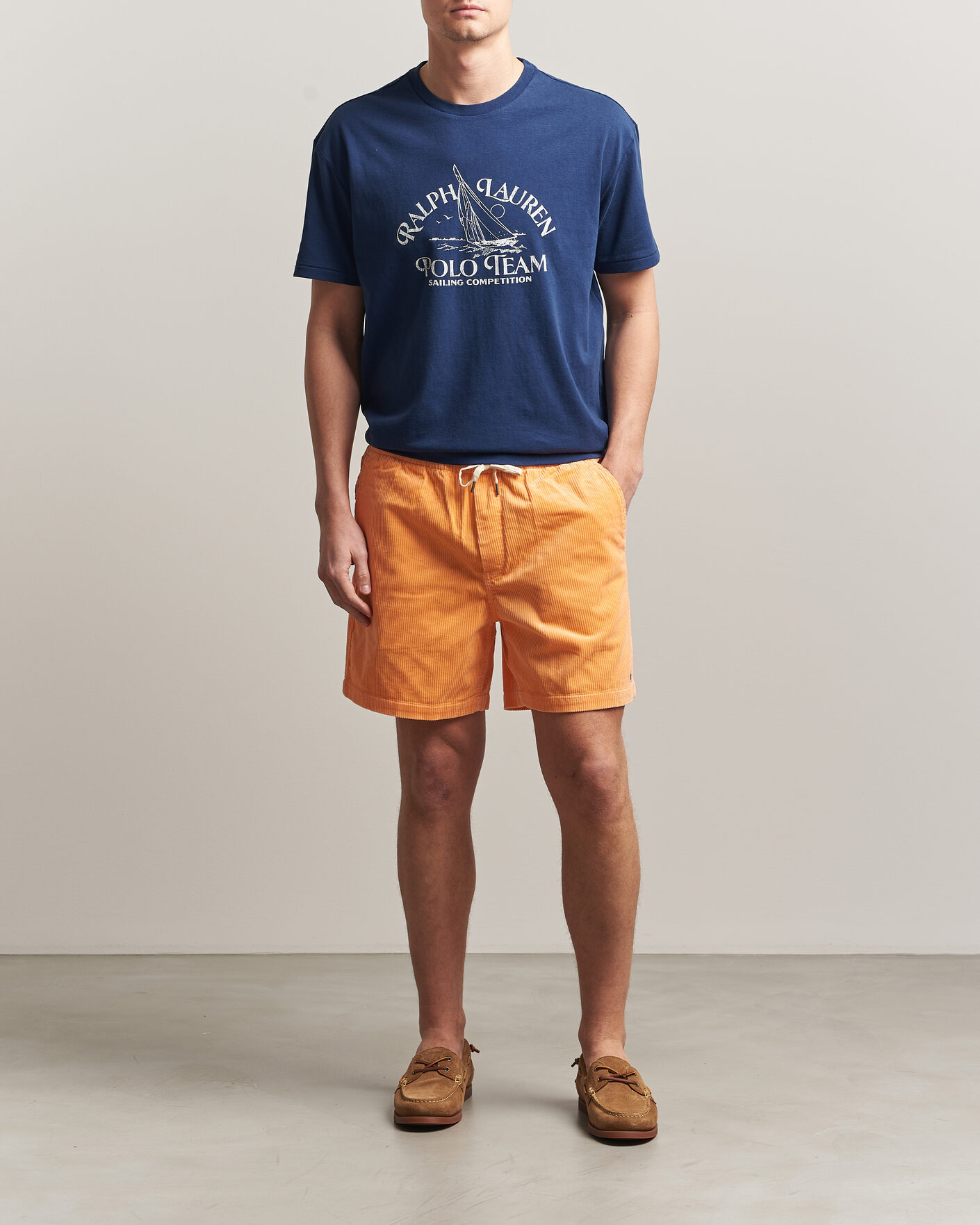 Men | Shorts | Polo Ralph Lauren | Corduroy Shorts Key West Orange