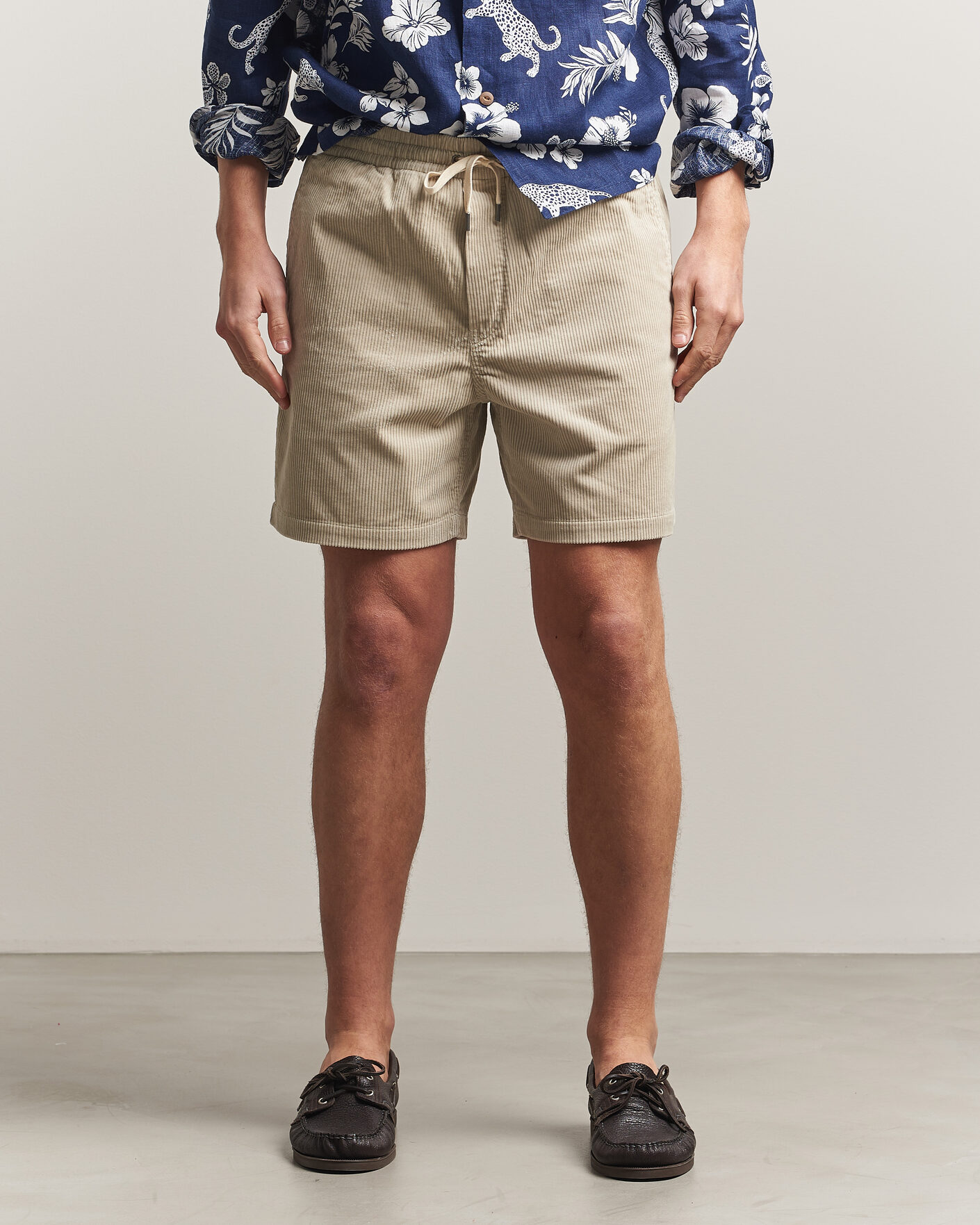Men | Shorts | Polo Ralph Lauren | Corduroy Shorts Khaki Stone