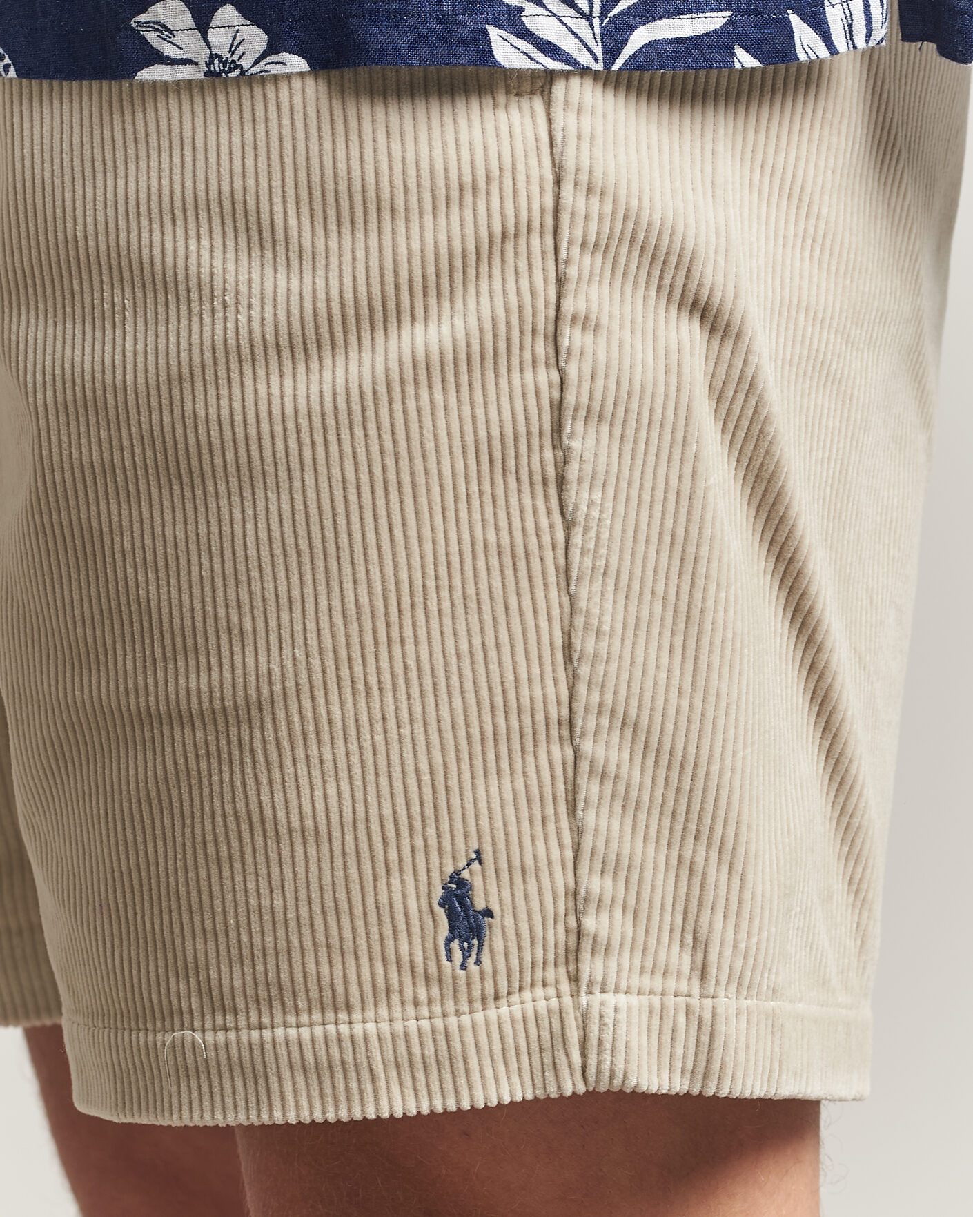 Men | Shorts | Polo Ralph Lauren | Corduroy Shorts Khaki Stone